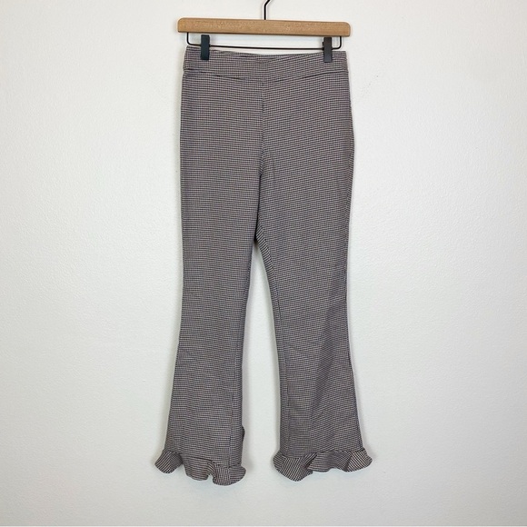 Opening Ceremony Houndstooth Circle Hem Pants - Picture 3 of 8